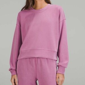 Lululemon Perfectly Oversized Crop Softstreme Crew